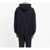 Balenciaga BB med brystlogo, svart, for menn 556143TDV521000