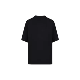 Balenciaga BLogo-trykk, kort ermet, svart, for menn 612966TJVD61000