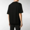 Balenciaga BLogo-trykk, kort ermet, svart, for menn 612966TJVD61000