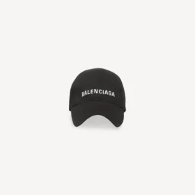 Balenciaga-cap i svart/hvitt