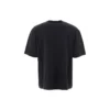 Balenciaga Circular BB Alphabet Logo kortærmet T-skjorte for menn, svart 641614TJV761000