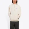 Balenciaga-fleece med lange ermer for menn, kremhvit 600583TJVA89055