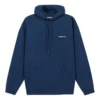 Balenciaga-fleecejakke for menn, løs passform, med hette og lange ermer, blå 570811TJV854866