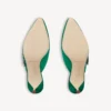 Balenciaga for kvinner | Manolo Blahnik-mules i gressgrønn