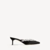 Balenciaga for kvinner | Manolo Blahnik-mules i svart