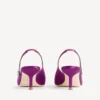 Balenciaga for kvinner | Manolo Blahnik-slingback i fiolett