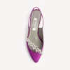 Balenciaga for kvinner | Manolo Blahnik-slingback i fiolett
