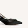Balenciaga for kvinner | Manolo Blahnik-slingback i svart