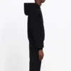 Balenciaga for menn, brystlomme, hvit, svart, liten logo, svart 556145TYK271000