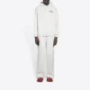 Balenciaga for menn med brodert alfabetmønster i hvitt for Political Campaign 600583TKVI99084