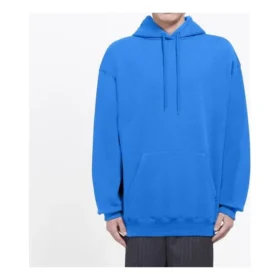 Balenciaga for menn med logo på baksiden og alfabet-trykk, blå 570811THV798077
