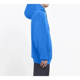 Balenciaga for menn med logo på baksiden og alfabet-trykk, blå 570811THV798077