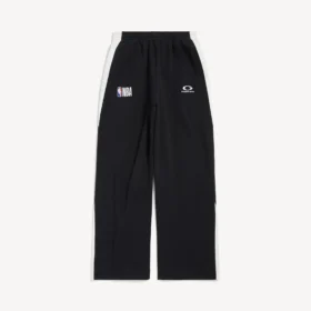 Balenciaga for menn | NBA-samarbeid: oversized joggebukse i svart/hvitt