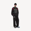 Balenciaga for menn | NBA-samarbeid: oversized joggebukse i svart/hvitt