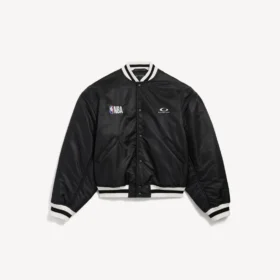 Balenciaga for menn | NBA-samarbeidsjakke i svart