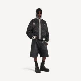 Balenciaga for menn | NBA-samarbeidsjakke i svart