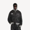 Balenciaga for menn | NBA-samarbeidsjakke i svart