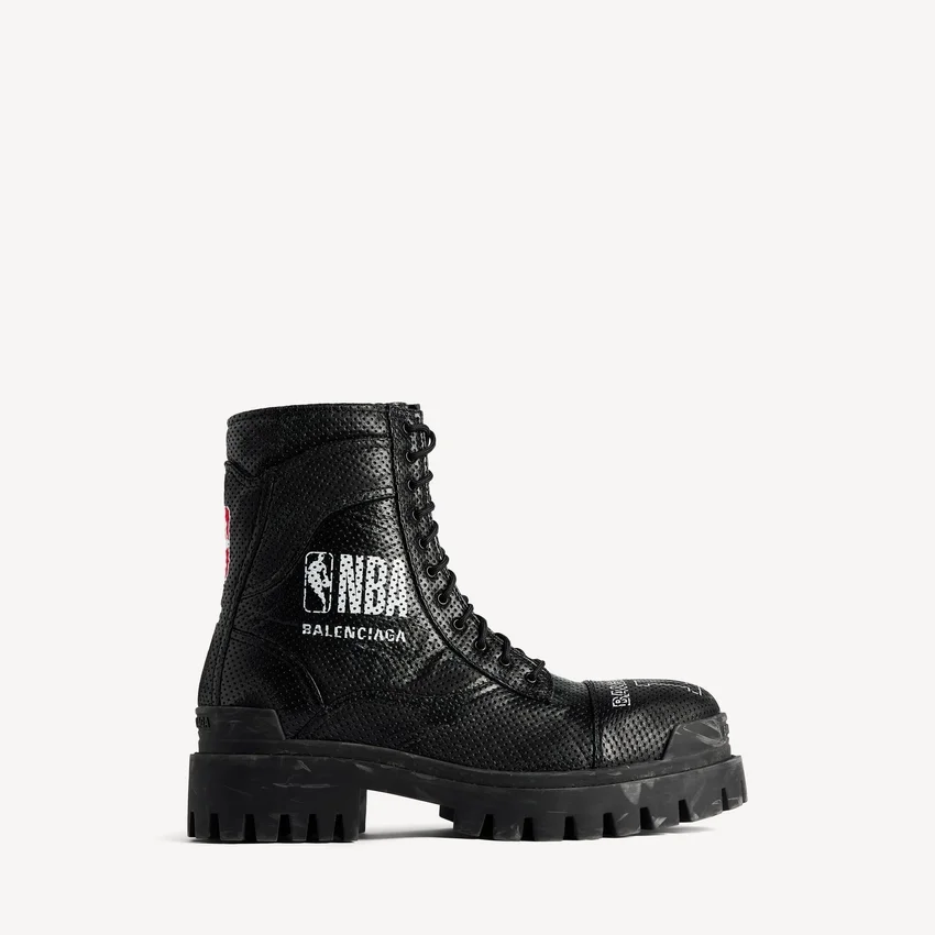 Balenciaga for menn | NBA-samarbeidsmodell «Combat Strike»-støvler i svart Balenciaga for menn | NBA-samarbeidsmodell «Combat Strike»-støvler i svart