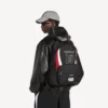Balenciaga for menn | NBA-samarbeidsryggsekk i svart/hvitt/vermiljonrødt