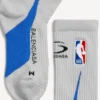 Balenciaga for menn | NBA-samarbeidssokker i skittent hvit