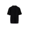 Balenciaga for menn, oversize med logotrykk, retro skulderrem, korte ermer, svart 620969TIVA11000