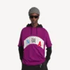 Balenciaga for menn | Oversized T-skjorte i fiolett fra NBA-samarbeidet