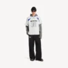 Balenciaga for menn | Oversized T-skjorte i samarbeid med NBA i hvitt/flerfarget