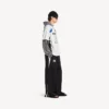 Balenciaga for menn | Oversized T-skjorte i samarbeid med NBA i hvitt/flerfarget