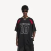 Balenciaga for menn | Oversized T-skjorte i samarbeid med NBA i svart/flerfarget
