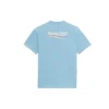 Balenciaga for menn, Political Campaign-utgave, rund hals, korte ermer, blå 570803TBV425840
