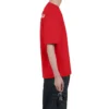 Balenciaga for menn, stor logo, retro, kort ermet, rød 612966TIVG56540