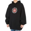 Balenciaga for menn, svart med slagordtrykk, svart 641679TJV771000