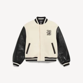 Balenciaga for menn | Varsity-jakke i samarbeid med NBA i elfenben
