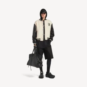 Balenciaga for menn | Varsity-jakke i samarbeid med NBA i elfenben