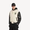 Balenciaga for menn | Varsity-jakke i samarbeid med NBA i elfenben
