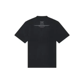 Balenciaga FW21 Couture Alphabet rundhalset kortærmet T-skjorte for menn, svart 651795TJV901070 Balenciaga FW21 Couture Alphabet rundhalset kortærmet T-skjorte for menn, svart 651795TJV901070