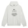 Balenciaga FW21 for menn «Hi My Name Is» med alfabetmønster, langermet, hvit 651799TKVF29081