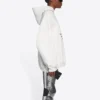 Balenciaga FW21 for menn «Hi My Name Is» med alfabetmønster, langermet, hvit 651799TKVF29081