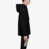 Balenciaga FW21 langermet T-skjorte med logo for menn, svart 600583TIV841070