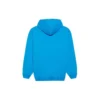Balenciaga FW21-logo-hettegenser med lange ermer for menn, blå 570811TIV557560