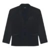 Balenciaga FW21 Retro Knit Large Jakker for menn, svart 662388TAV041000