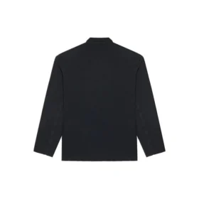 Balenciaga FW21 Retro Knit Large Jakker for menn, svart 662388TAV041000