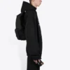 Balenciaga-genser for menn med alfabet-trykk, løs passform, klassisk, svart 620973TIVD41000
