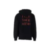 Balenciaga-genser med trykk for menn, svart 570811TJVE91000