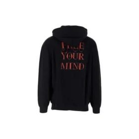 Balenciaga-genser med trykk for menn, svart 570811TJVE91000