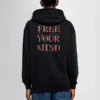 Balenciaga-genser med trykk for menn, svart 570811TJVE91000