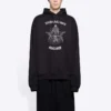 Balenciaga herre, behagelig og uformell, svart 641679TJV791000
