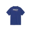 Balenciaga herre-T-skjorte med Political Campaign-trykk, kort erme, kongeblå 508203TAV444540