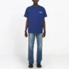Balenciaga herre-T-skjorte med Political Campaign-trykk, kort erme, kongeblå 508203TAV444540