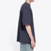 Balenciaga herre-T-skjorte med Political Campaign-trykk, kort ermet, marineblå 570803TAV444128